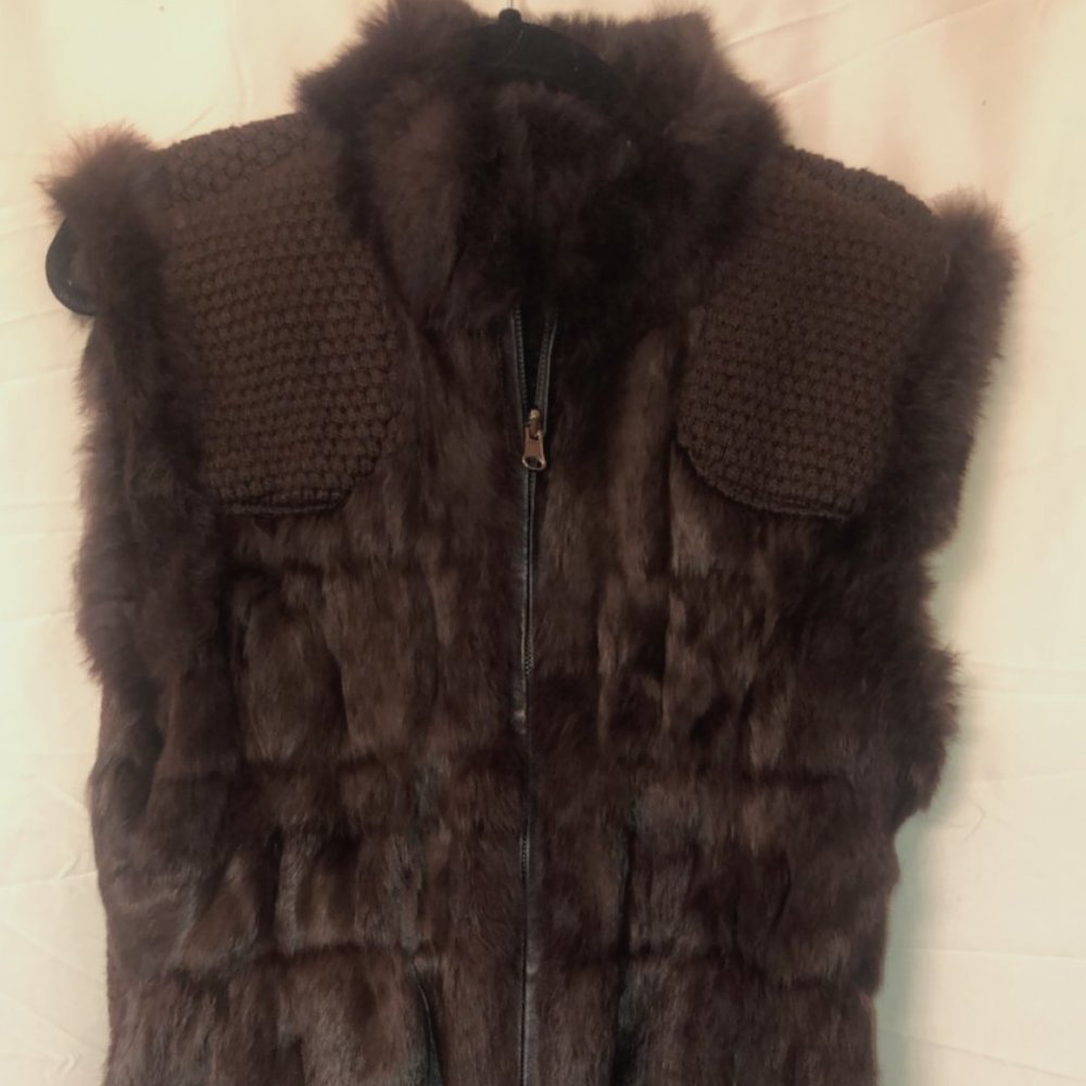 Rabbit Fur Luxury Vest